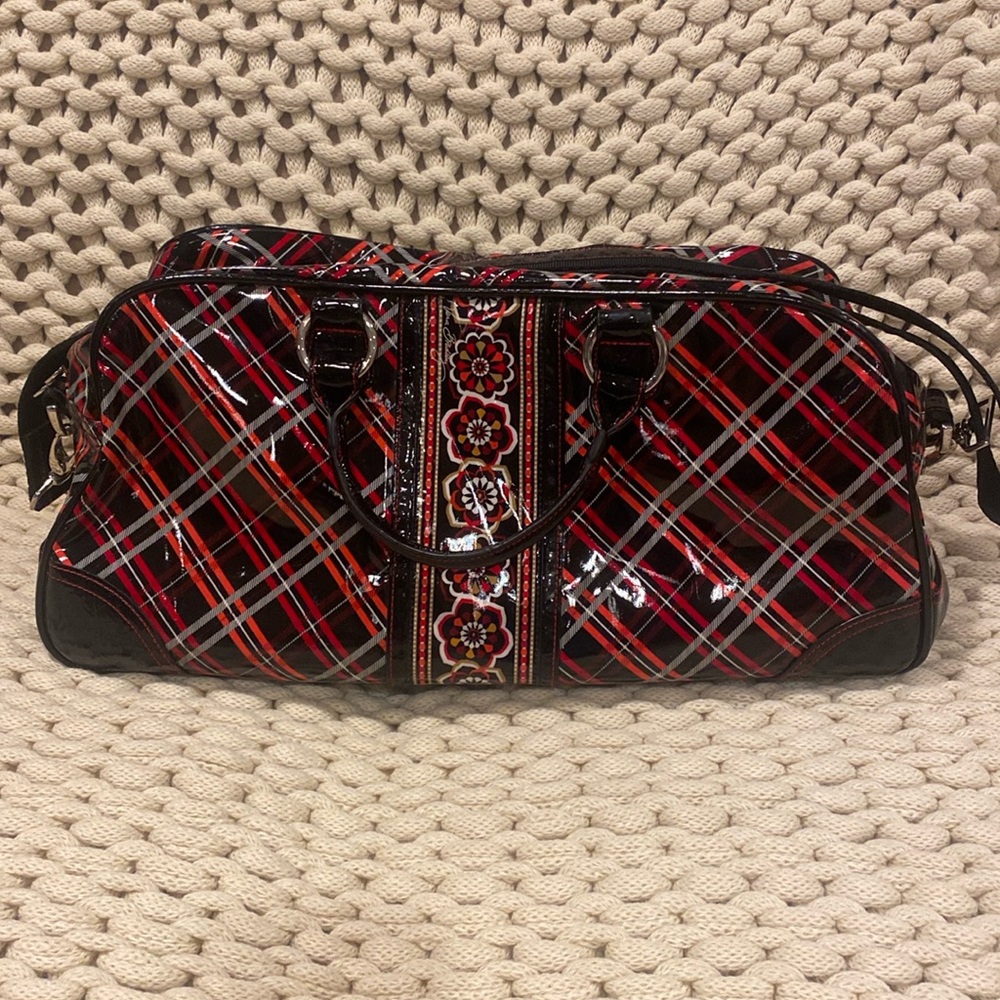 Vera Bradley Vinyl Multicolor Travel Bag Frill
Carry-On Shoulder.
